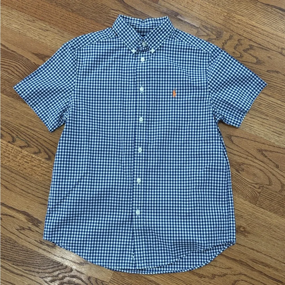 RL Gingham Button Down